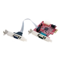 StarTech.com 2 Port Low Profile Native RS232 PCI Express Serial Card with 16950 UART