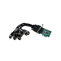 StarTech.com 8 Port Native PCI Express RS232 Serial Adapter Card with 16950 UART - 8 Port PCIe RS232 Serial Card