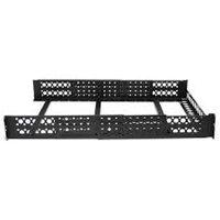 startech 2u fixed 19quot adjustable depth universal server rack rails