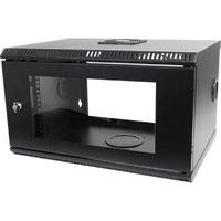 startechcom 6u 19in wall mount server rack cabinet with acrylic door r ...