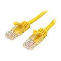 startechcom 7m yellow cat5e patch cable