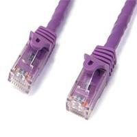 StarTech.com 15m Snagless Cat6 Patch Cable - Purple