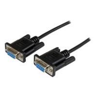 StarTech.com 1m Black DB9 Null Modem Cable