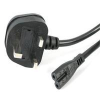 StarTech.com 6 ft Laptop Power Cord 2 Slot for UK