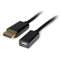 startechcom 3 ft displayport to mini displayport 12 video cable adapte ...