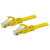 startechcom 05m yellow cat6 patch cable