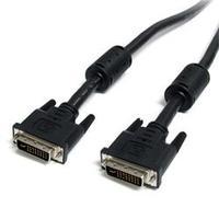 startechcom 15 ft dvi i dual link digital analog monitor cable mm
