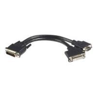 startechcom 8in lfh 59 male to female dvi i vga dms 59 cable