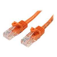 startechcom 5m orange cat5e patch cable