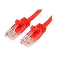 startechcom 5m red cat5e patch cable