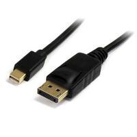 StarTech.com 10 ft Mini DisplayPort to DisplayPort 1.2 Adapter Cable M/M - DisplayPort 4k