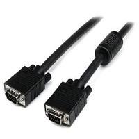 startechcom 2m coax high resolution monitor vga video cable hd15 to hd ...