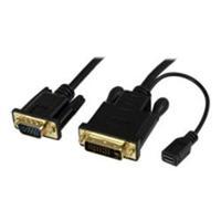 StarTech.com 6 ft DVI to VGA Active Converter Cable ? DVI-D to VGA Adapter ? 1920x1200