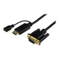 startechcom 6ft hdmi to vga adapter cable