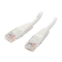 StarTech.com Cat5e Patch Cable with Snagless RJ45 Connectors 1m - White