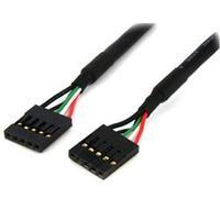 StarTech.com 18in Internal 5 pin USB IDC Motherboard Header Cable ? F/F
