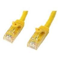 StarTech.com 35 ft Yellow Gigabit Snagless RJ45 UTP Cat6 Patch Cable