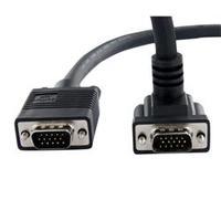 StarTech.com 15ft Coax High Resolution 90 degree Down Angled VGA Monitor Cable - HD15 M/M