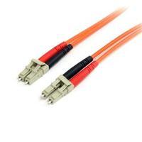 startechcom 1m multimode 625125 duplex fiber patch cable lc lc