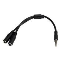 StarTech.com 3.5mm 3 Pin Headset Splitter