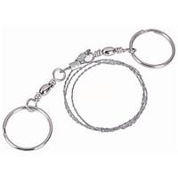 steel wire saw hiking camping durable metal silver