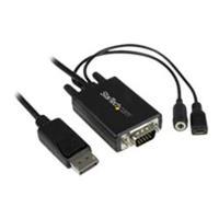 StarTech.com 10\' DP to VGA Cable with Audio