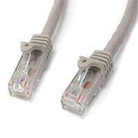 StarTech.com 15m Grey Gigabit Snagless RJ45 UTP Cat6 Patch Cable