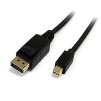 startechcom 1m mini displayport to displayport 12 adapter cable mm dis ...