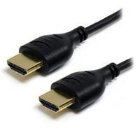 StarTech.com 3 ft Slim High Speed HDMI Cable with Ethernet - Ultra HD 4k x 2k HDMI Cable