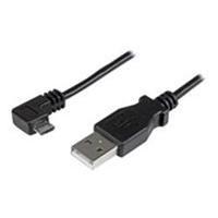 StarTech.com 0.5m Angled Micro USB Cable