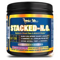 Stacked N.O. Powder 30 Servings - Strawberry Watermelon