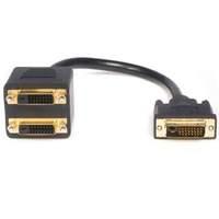 StarTech DVI-D to 2x DVI-D Digital Video Splitter Cable M/F (0.30m)