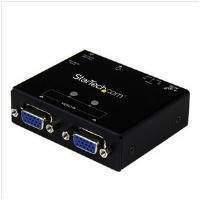 startechcom 2 port vga auto switch box with priority switching and edi ...