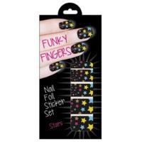 star print funky fingers nail foils