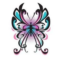 Style Me Up Sweet Butterfly Tattoo