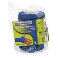 steroplast cohesive bandage blue