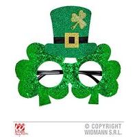 st patricks day glasses with mini top hat fancy dress