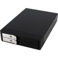 StarTech 3.5in Trayless Hot Swap SATA Mobile Rack for Dual 2.5in Hard Drives