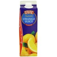 stute superior pure orange juice 1ltr x 8