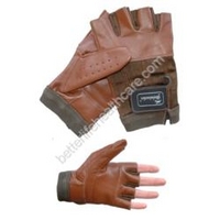 Standard Wheelchair Gloves Brown X-Small