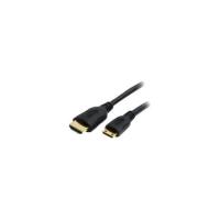 StarTech.com 2m High Speed HDMI Cable with Ethernet- HDMI to HDMI Mini- M/M - HDMI for Audio/Video Device, Camera, Cellular Phone, TV - 2m - 1 Pack - 