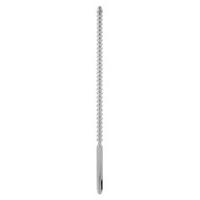 Steel Power Tools 8mm Double Ended Ribbed Urethral Dilator Silver