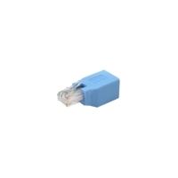 StarTech.com Cisco Console Rollover Adapter for RJ45 Ethernet Cable M/F - 1 x RJ-45 Female Network - 1 x RJ-45 Male Network - Blue
