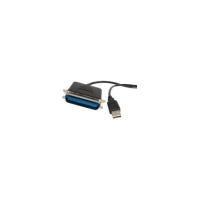 StarTech.com Parallel printer adapter - USB - parallel - 10 ft - 1 x Centronics Male Parallel - 1 x Type A Male USB - Black