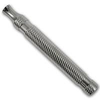 Stainless Steel Spiral Pattern Safety Razor Handle - Shiny Finish