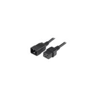 StarTech.com 10 ft Heavy Duty 14 AWG Computer Power Cord - C19 to C20 - For PDU, Server - 250 V AC Voltage Rating - 15 A Current Rating - Black