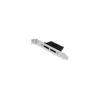 StarTech.com 2 Port SATA to eSATA Plate Adapter - F/M - 2 x Male SATA - 2 x Male eSATA - Black