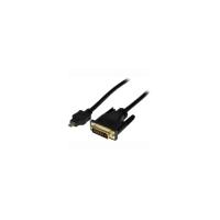 StarTech.com 2m Micro HDMI to DVI-D Cable - M/M - 1 x HDMI (Micro Type D) Male Digital Audio/Video - 1 x DVI-D Male Digital Video - Gold-plated Contac