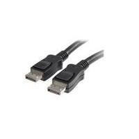 startechcom 15 ft displayport cable with latches mm