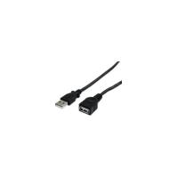 StarTech.com 10 ft Black USB 2.0 Extension Cable A to A - M/F - Type A Male USB - Type A Female USB - 10ft - Black